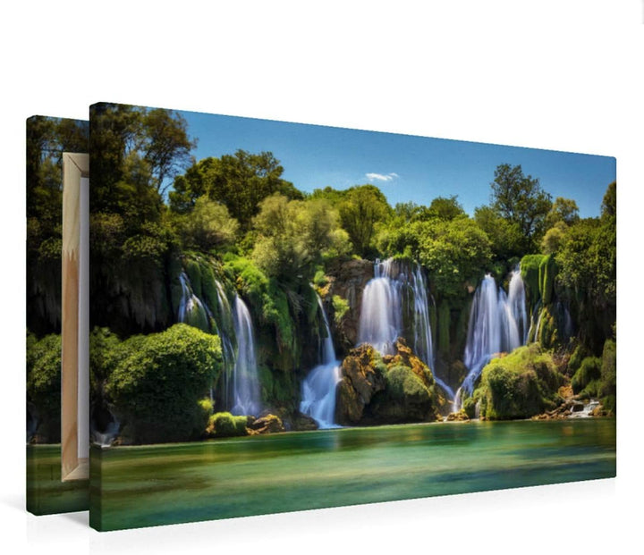 CALVENDO Kravica-Wasserfälle - Bosnien und Herzegowina 75x50cm, 75x50cm
