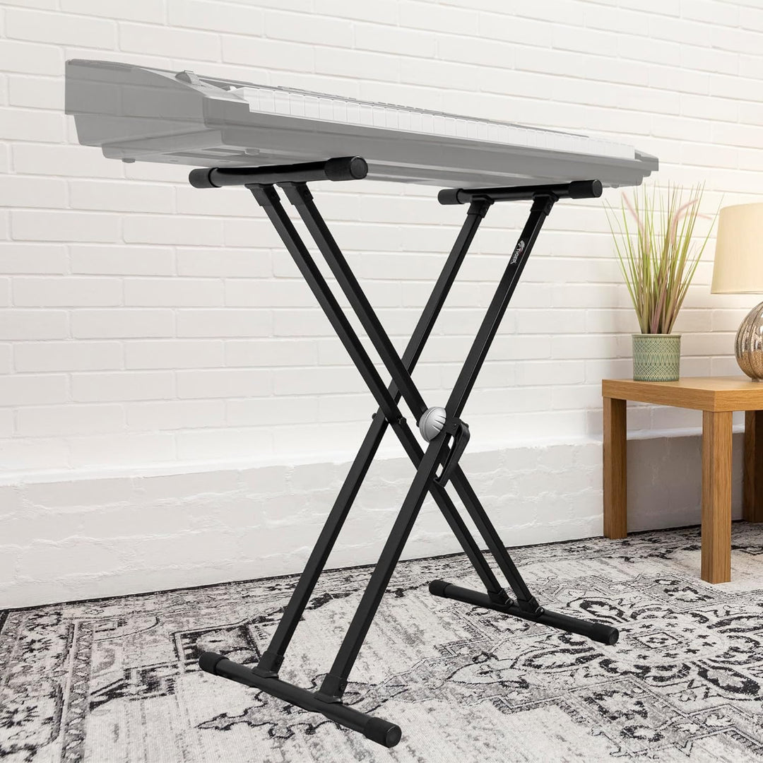 TIGER KYS14-BK Doppel-Keyboardständer - Schwarz