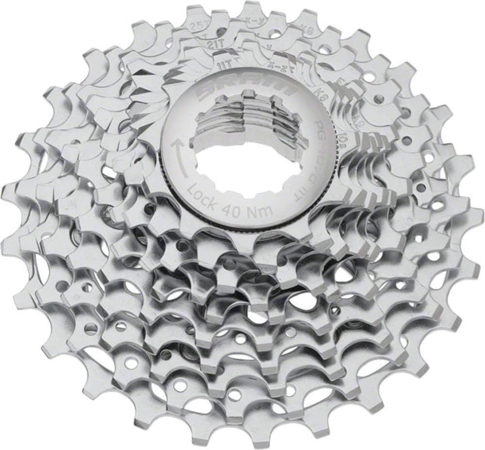 Sram PG-1070 // 10-Fach Kassette (11-36 Zähne) silber, silber