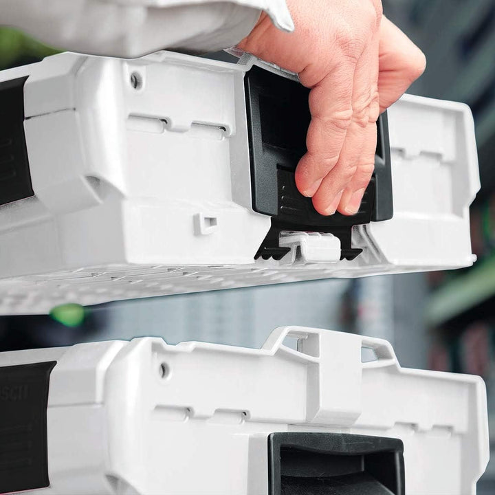 Bosch Sortimo LT-BOXX 272 in grau | Werkzeugaufbewahrung System | Werkzeugkoffer gross leer | Ideale