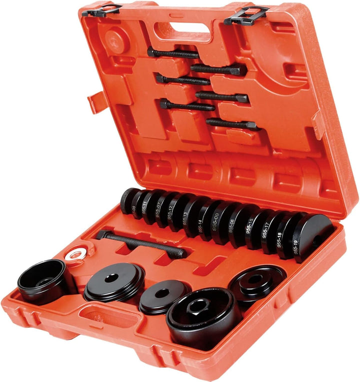 RADLAGER ABZIEHER-SATZ 31-teilig RADNABEN AUSBAU AUTO KFZ AUSPRESS-WERKZEUG-SET