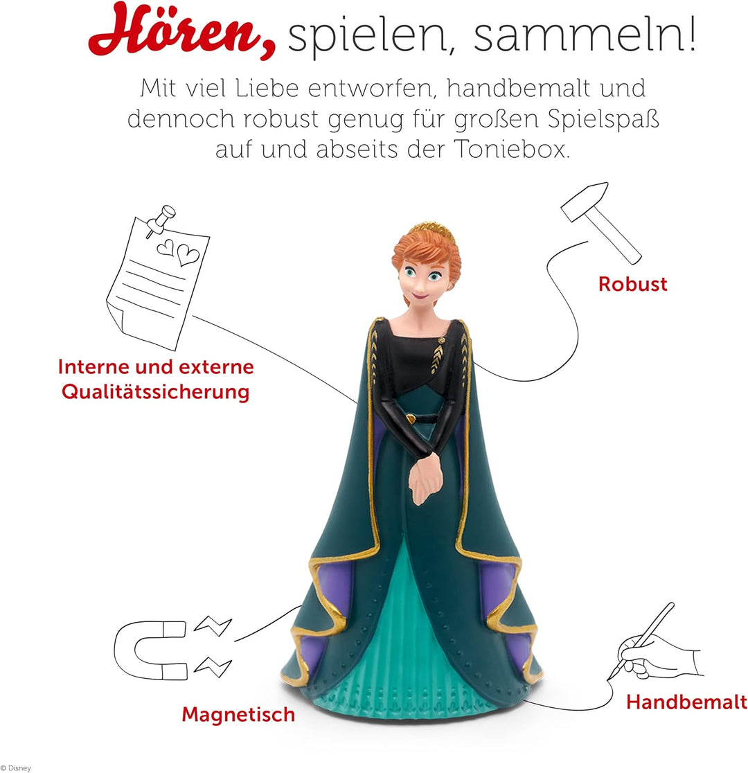 tonies Hörfiguren Bundle für Toniebox, 3 x Disney Eiskönigin Figur – ELSA, Anna & Olaf mit dem Origi