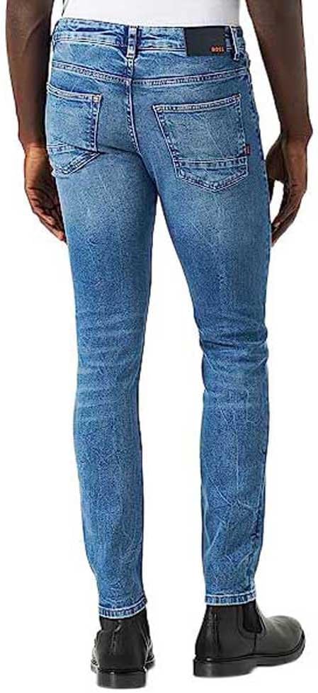 BOSS Herren Delaware Bc-l-c Jeans-Trousers 30W / 34L Navy418, 30W / 34L Navy418