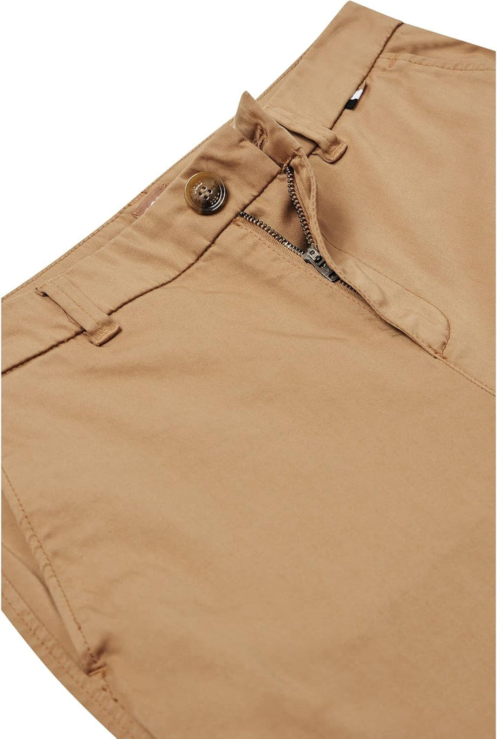 BOSS Damen Trousers 44 Beige, 44 Beige
