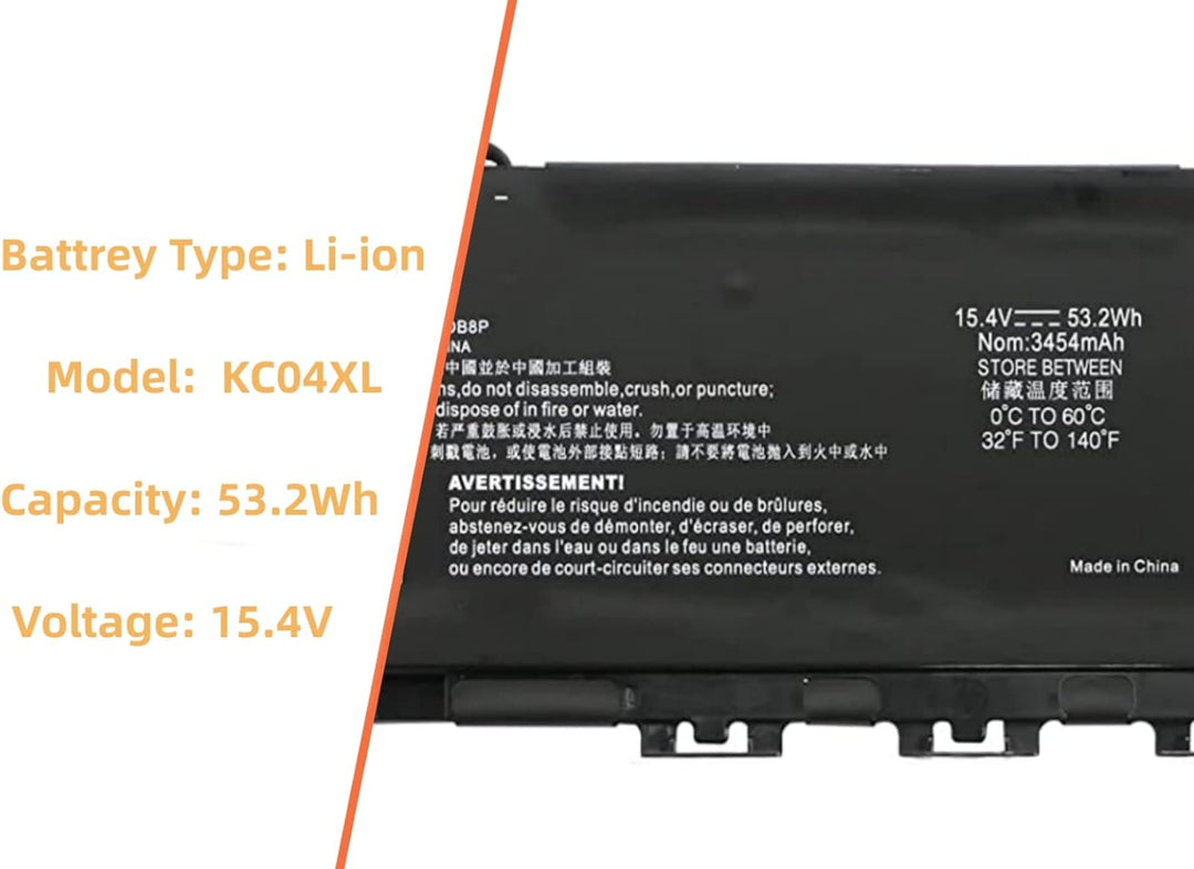 PUGASR KC04XL Laptop Akku Kompatibel mit HP Envy X360 13-AG 13-AR 13-AH 13-AQ 13M-AQ 13T-AQ 13-AH005