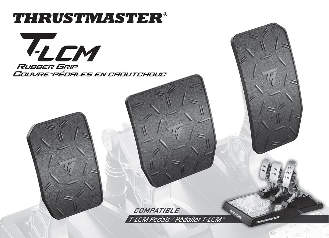 Thrustmaster T-LCM Rubber Grip - 100% texturierte Gummiauflagen für das T-LCM Pedals Pedal Set T-LCM