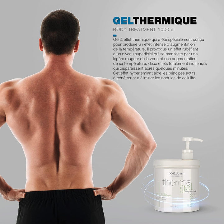 PostQuam - Thermal Anti-Cellulite Gel | Erhalten Sie Straffe Haut mit Wärmeeffekt Cellulite Reducer