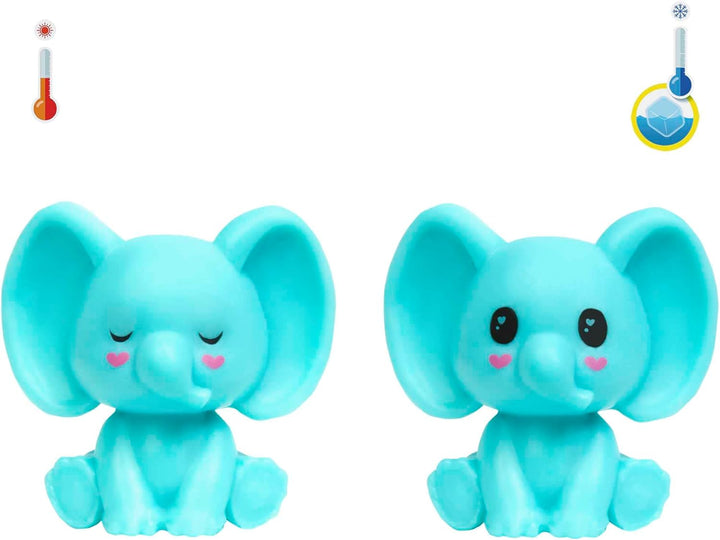 Barbie Cutie Reveal, Chelsea Puppe mit Elefantenzubehör, 7 Überraschungen, Haustier, Farbwechseleffe