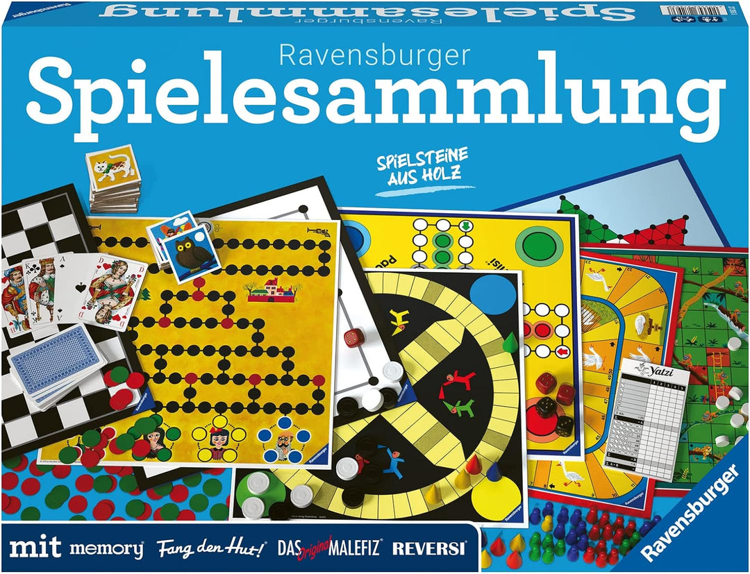 Ravensburger Spielesammlung 27293 Familienspiele 2022 D - Spielesammlung für die ganze Familie, Spie