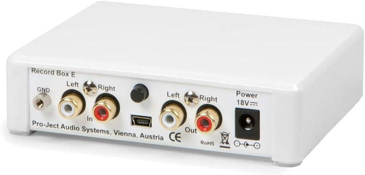 Pro-Ject Record Box E, Phonovorverstärker mit A/D Wandler und USB-Anschluss zum Digitalisieren Ihrer