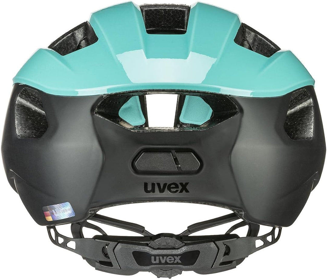 Uvex Rise CC Rennrad Fahrrad Helm matt türkis/schwarz 2023 52-56 cm, 52-56 cm