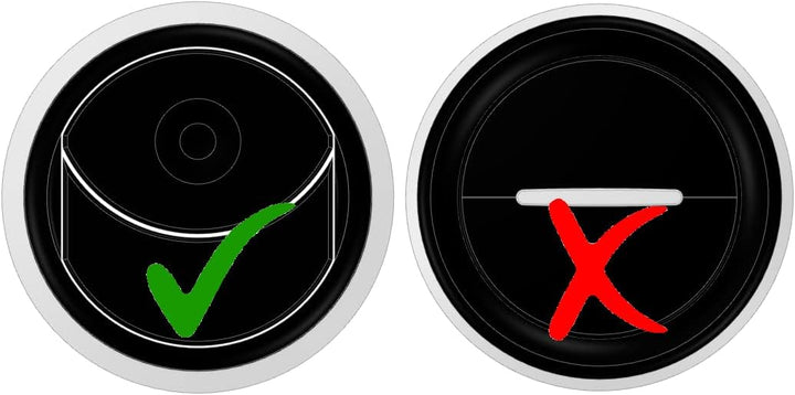 craVeDRIVE Handyhalterung Auto Magnet I Kompatibel Runde Lüftungen Dacia Zubehör I 360° Drehbar Tele