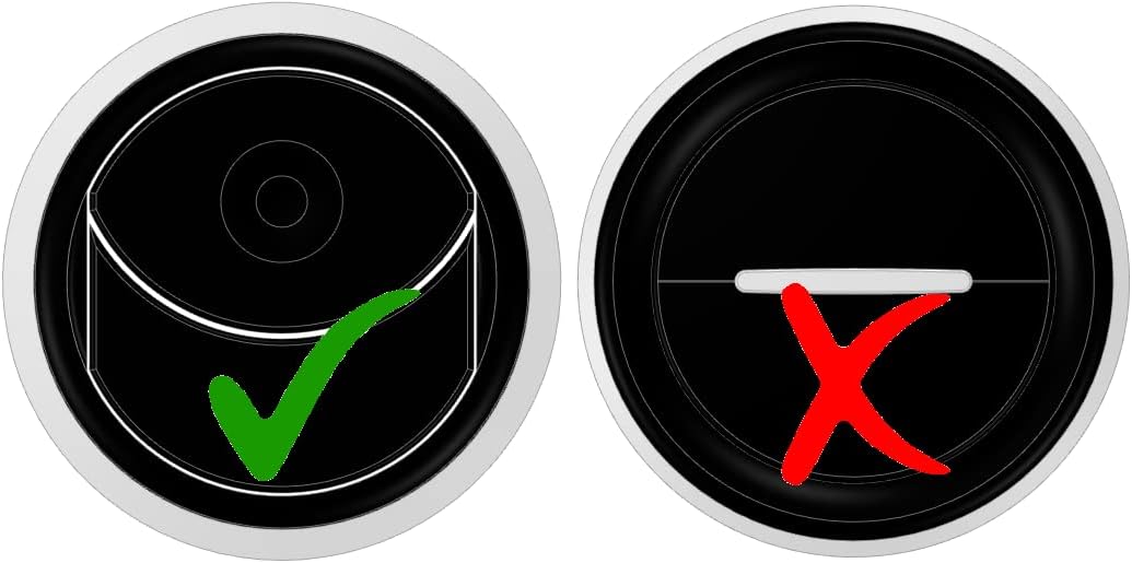 craVeDRIVE Handyhalterung Auto Magnet I Kompatibel Runde Lüftungen Dacia Zubehör I 360° Drehbar Tele