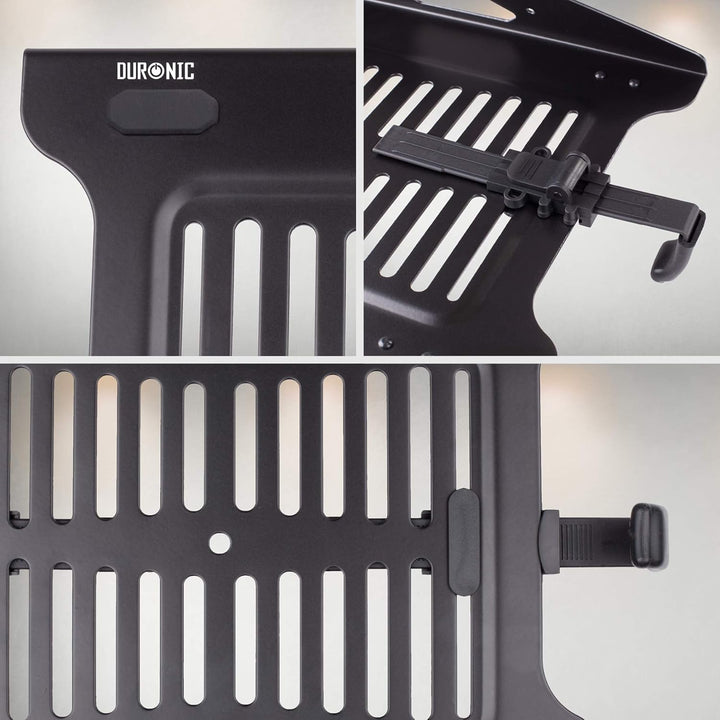 Duronic DML7 Laptop- | Tablet-Halterung | kompatibel mit Allen Duronic Monitorhalterungen, DML7