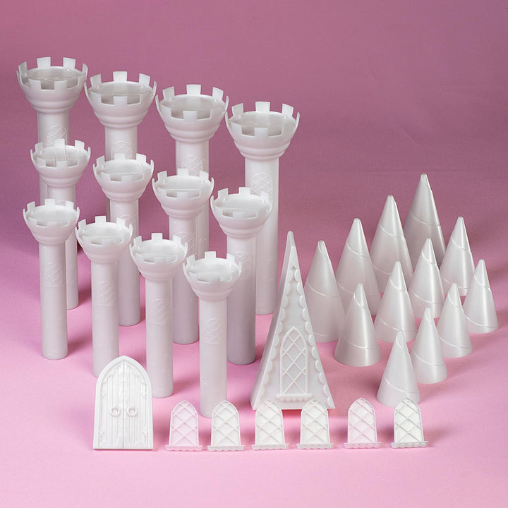 Wilton 301-910 Backformen-Set Schloss, 32-Teilig