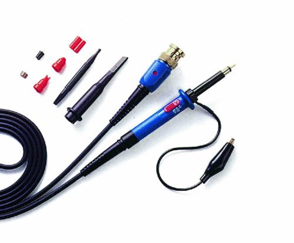 PeakTech BNC Oszilloskop- Tastkopf 100 MHz mit Zubehör, 1:1-10:1, 1 Stück, P TK-100