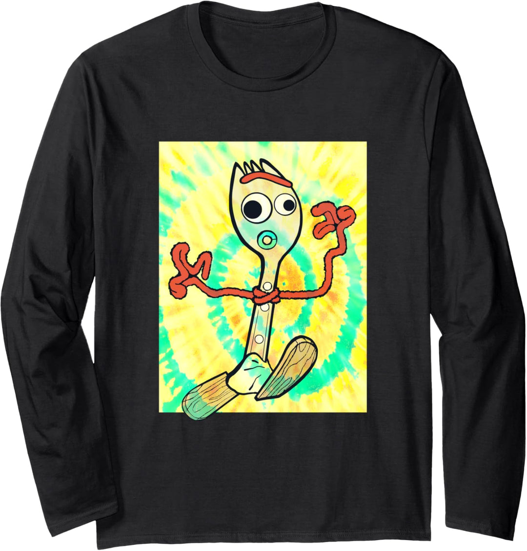 Disney and Pixar's Toy Story 4 Forky Tie Dye Langarmshirt