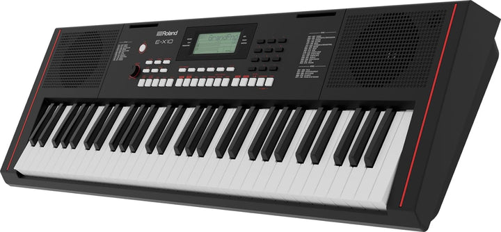 Roland E-X10 Keyboard | 61-Tasten Piano, perfekt für Einsteiger & Unterricht | 600+ Sounds | Stereo-