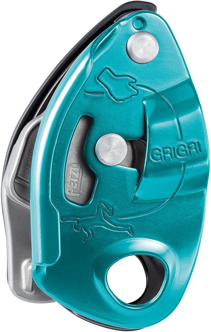 PETZL Unisex Grigri Sicherungsgerät Einheitsgrösse Blau, Einheitsgrösse Blau