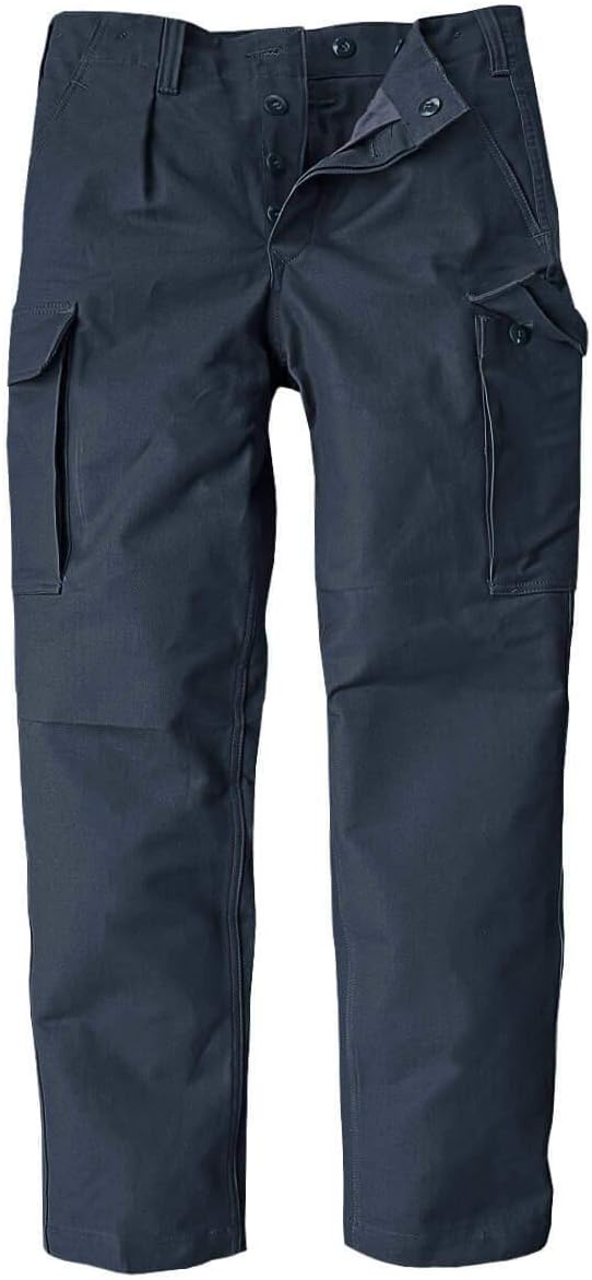 BW-ONLINE-SHOP Bundeswehr Moleskinhose BW Feldhose Original 22 Navy, 22 Navy