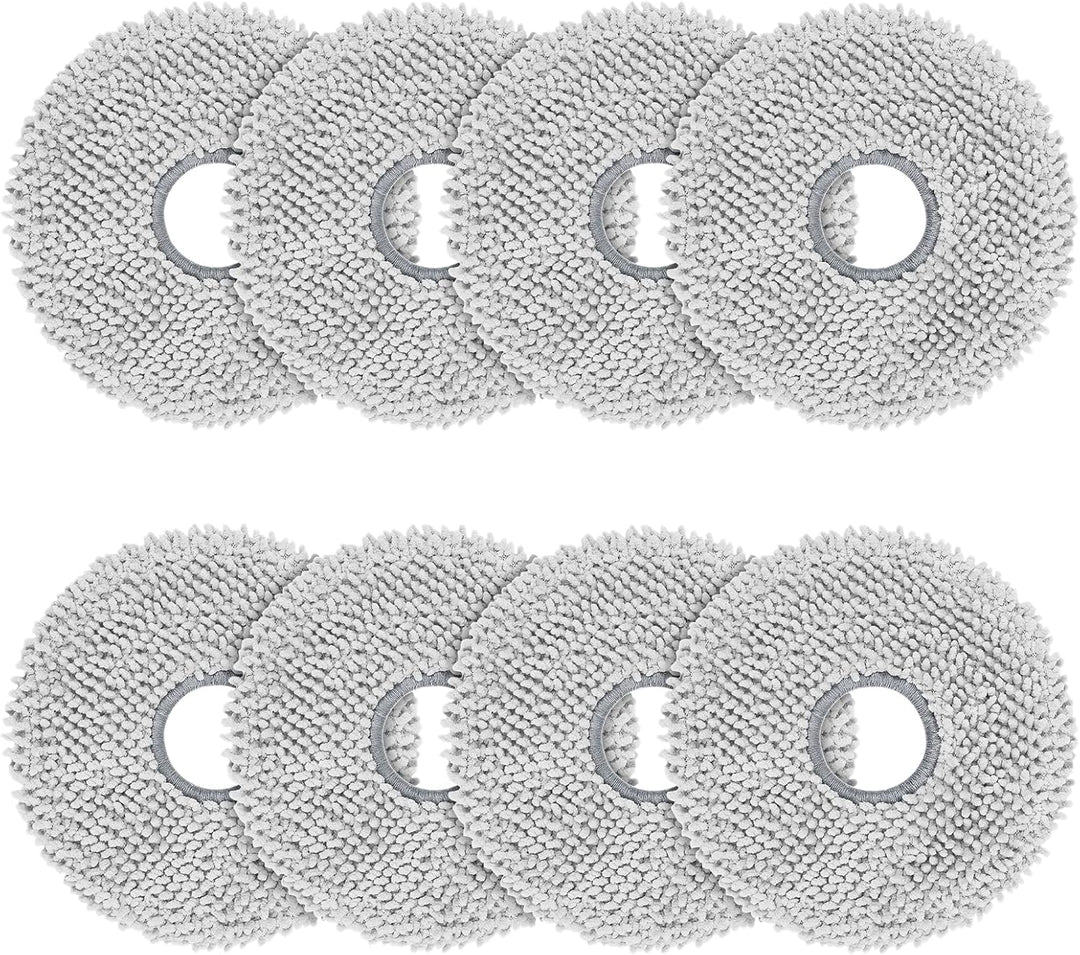 8 Stück Wischtücher Ersatzteile für ECOVACS DEEBOT T30 Pro Omni/T30 OMNI/T30S/T30 Pro/T30S Combo Com