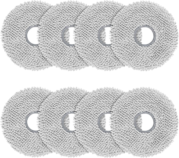 8 Stück Wischtücher Ersatzteile für ECOVACS DEEBOT T30 Pro Omni/T30 OMNI/T30S/T30 Pro/T30S Combo Com
