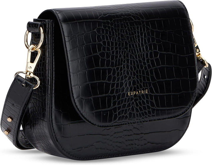 Expatrié Umhängetasche Damen Klein - Louise Medium - Moderne Crossbody Bag aus Veganem Leder - Tasch