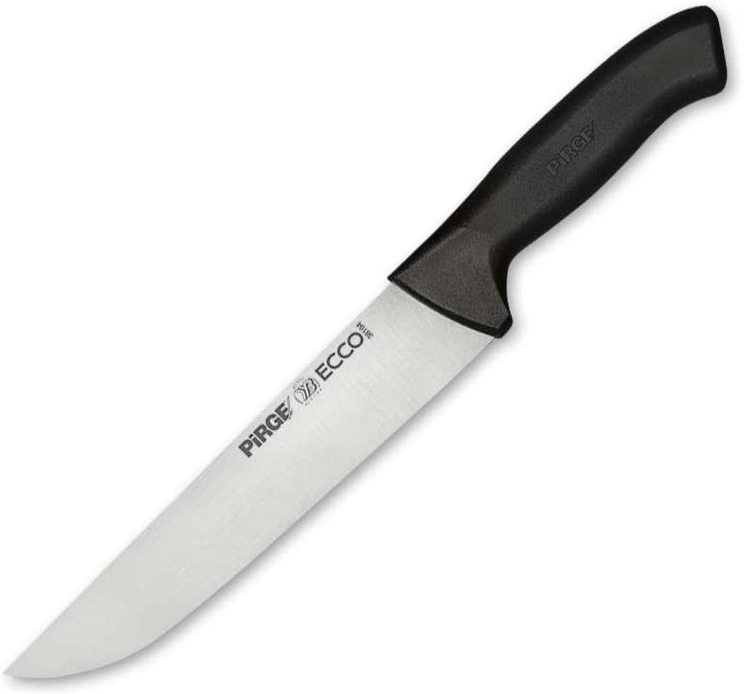 Pirge Ecco Metzgermesser 21 cm Schwarz Schlachtermesser - Fleischermesser - Stechmesser - Exzellente