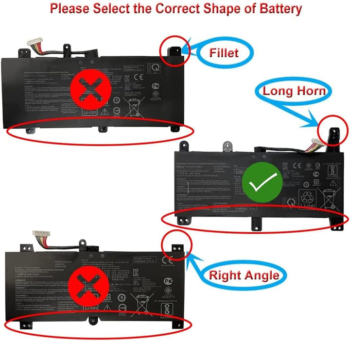 ASKC C41N1731-2 Laptop Akku für Asus GL504 GL504GM GL504GS ROG Strix Scar II GL504GW GL504GS GL704 G