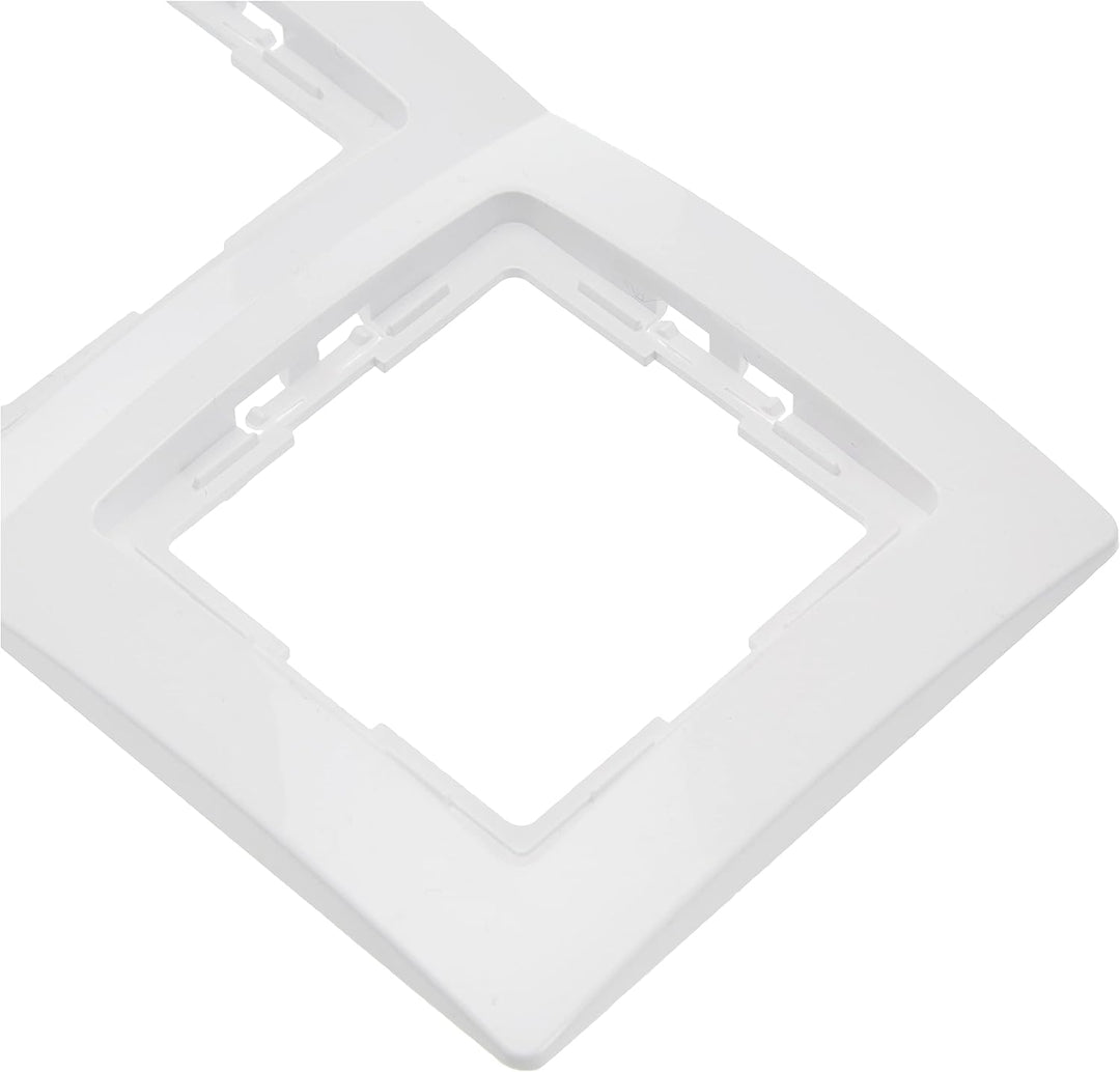 Kopp LED Infrarot-Bewegungsmelder Athenis reinweiss 808429186 & 308502066 2-Fach Rahmen Paris, arkti