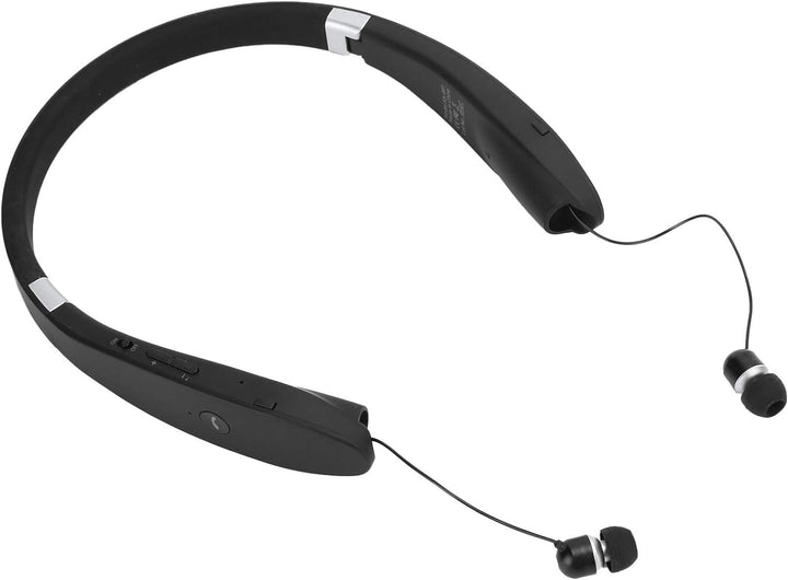 Goshyda SX-991 Bluetooth-Headset, Bluetooth 5.0-Kopfhörer mit Nackenbügel, Faltbarer Sportkopfhörer