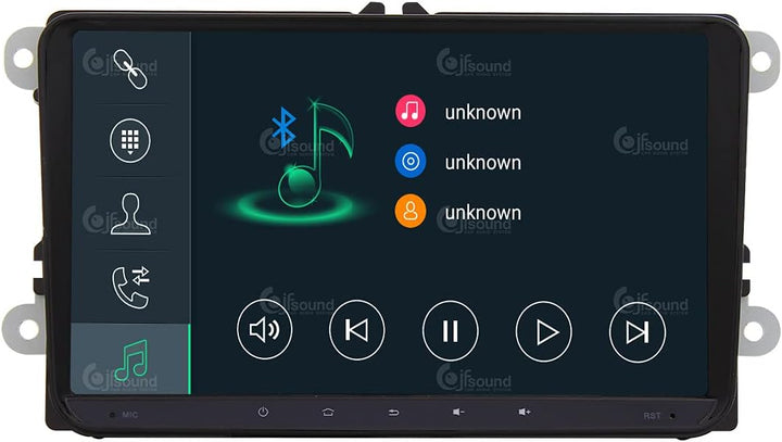 Costum fit Autoradio für Volkswagen Android GPS Bluetooth WiFi Dab USB Full HD Touchscreen Display 9