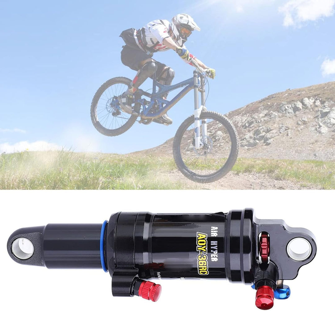 SUNGOOYUE Mountainbike-Stossdämpfer, Fahrrad-Hinterradaufhängung, Mountainbike-Stossdämpfer, 165 Mm