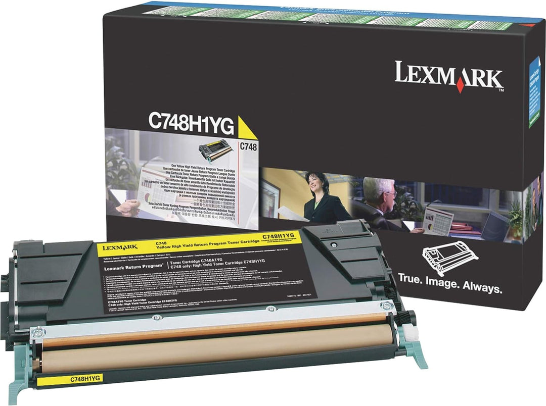 Lexmark C748H1YG Toner Cartridge, gelb, gelb