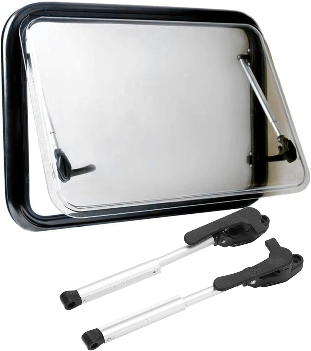 RV-Fenster-Stützstange, Aluminium-Schnellstützstange, 7,1 Zoll - 9,1 Zoll, Teleskop-RV-Fensterdeckel