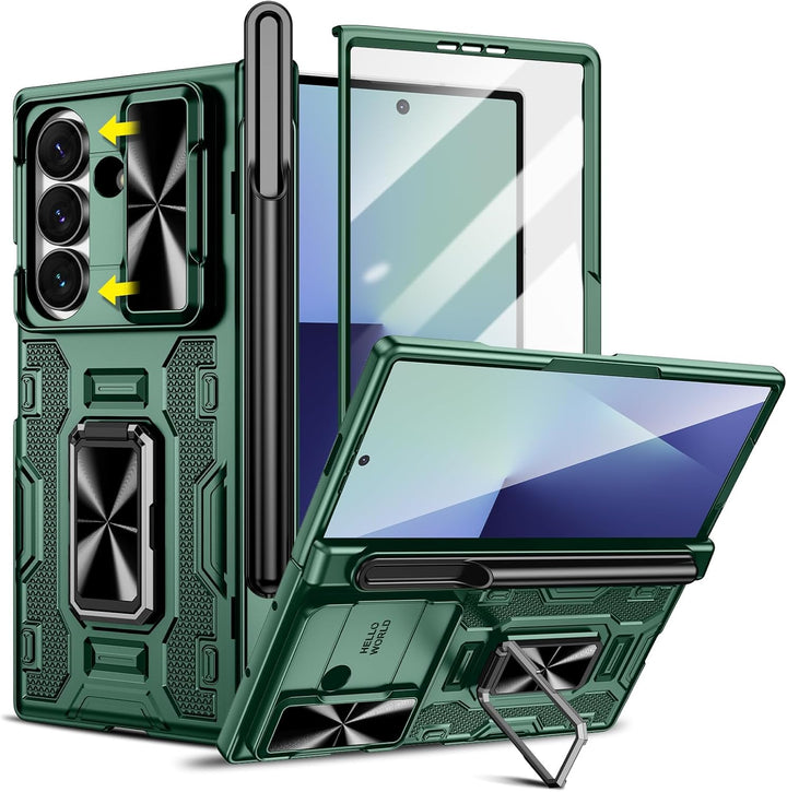 Doeshine für Samsung Galaxy Z Fold 7 Hülle mit Displayschutzfolie & Kameraschutz, Ganzkörper Robuste