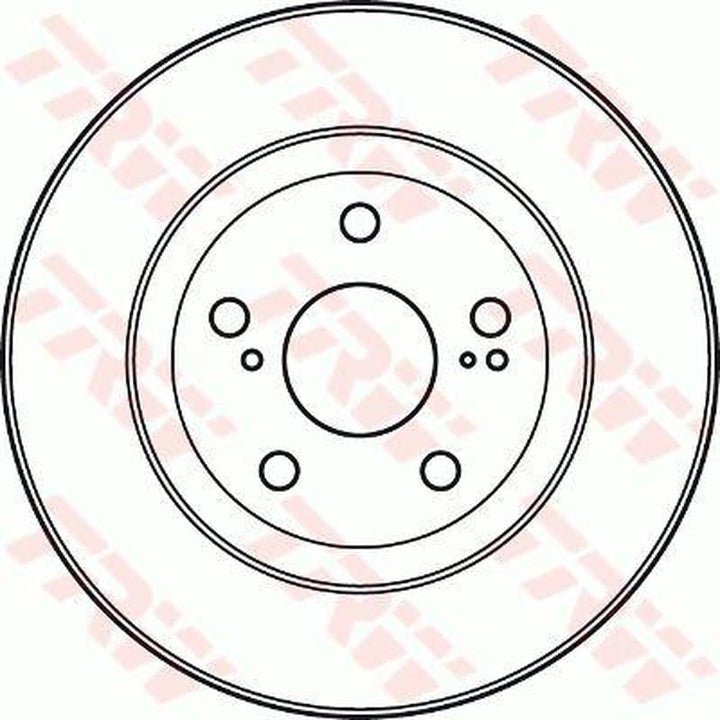 TRW Automotive AfterMarket DF4828S Bremsscheibe - (Paar)