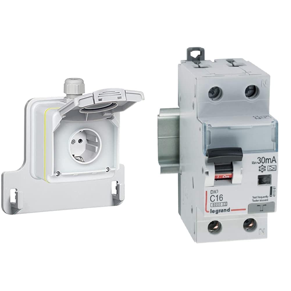 Legrand Steckdose für Elektroautos, Green' Up, Mode 1&2-kompatibel, 1 phasig, 16A, 3,7kW, Ladesystem