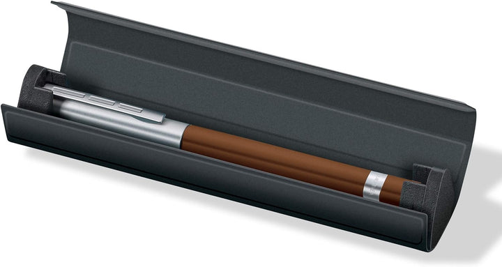 STAEDTLER TRX 412TRX7M-9ST Tintenroller (ergonomische Dreikantform, samtweiche Aluminium-Oberfläche,