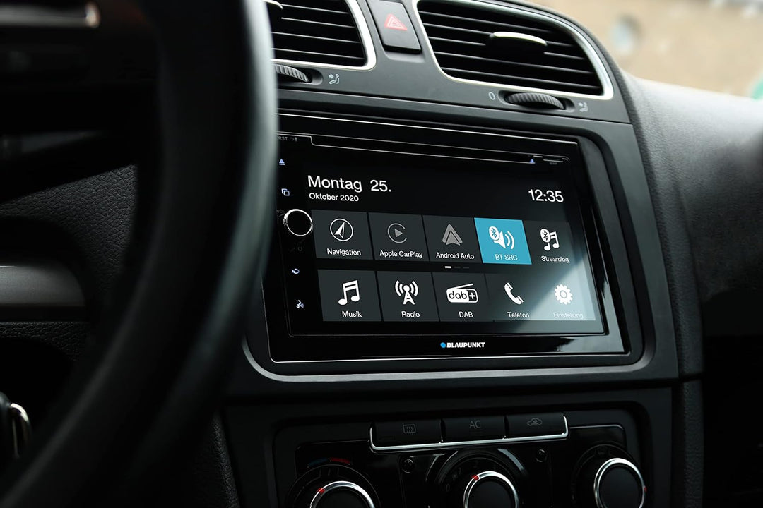 Blaupunkt Copenhagen 700 DAB mit PKW-Navigation, 2-DIN Car-Multimedia, 6,75 Zoll Touchscreen, CarPla