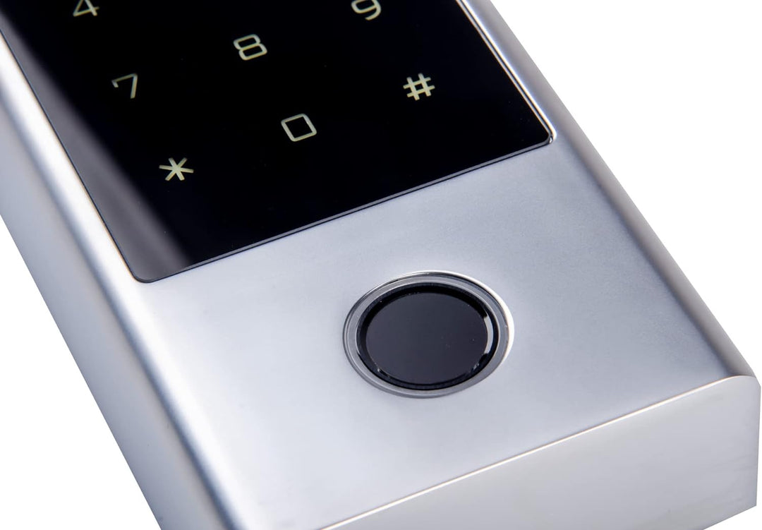 dnt Fingerprint-Codeschloss BioAccess PRO, DNT000013, Metall/Schwarz, Fingerprint-Codeschloss