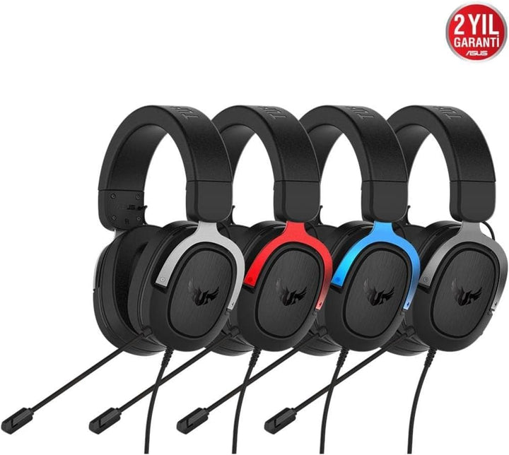 ASUS TUF Gaming H3 Headset (kabelgebunden, virtueller 7.1-Surround-Sound, geeignet für für PC, PS4,