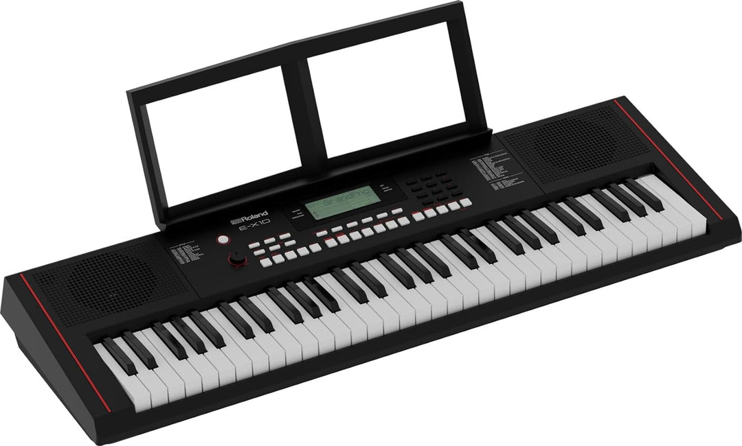 Roland E-X10 Keyboard | 61-Tasten Piano, perfekt für Einsteiger & Unterricht | 600+ Sounds | Stereo-