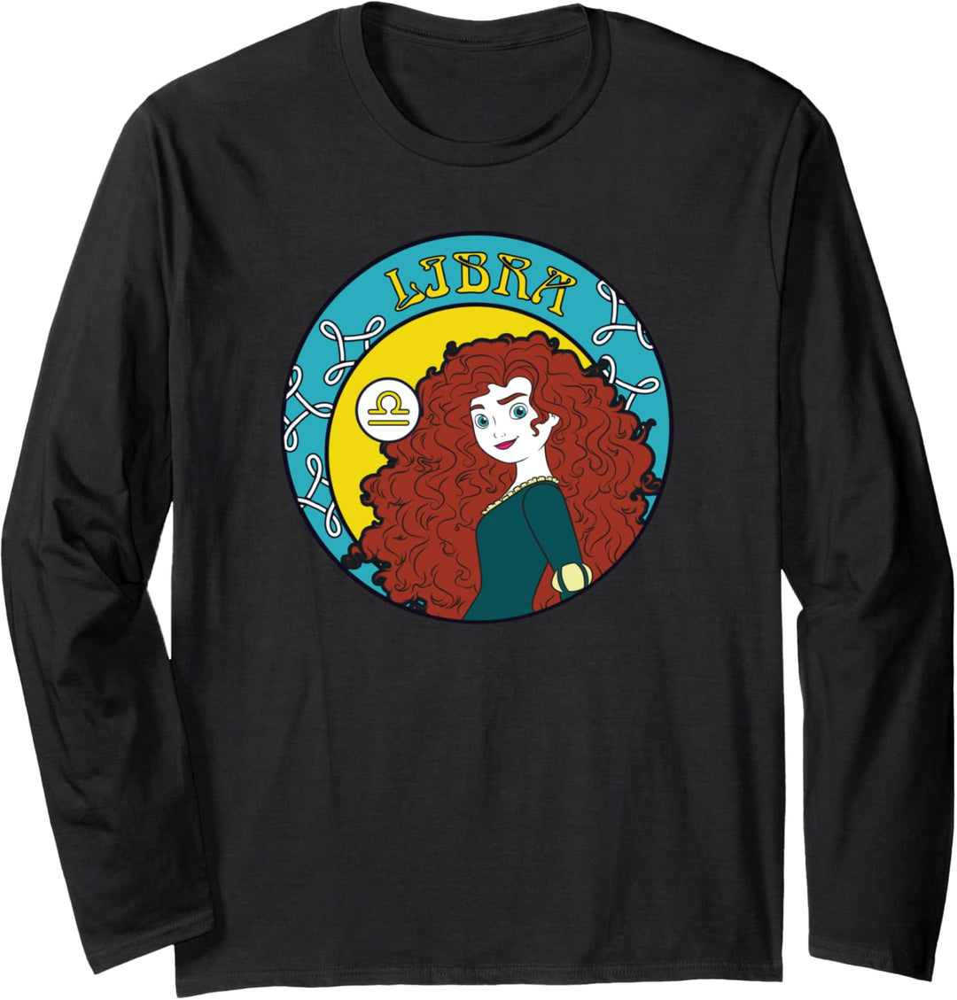 Disney and Pixar's Brave Merida Libra Zodiac Langarmshirt