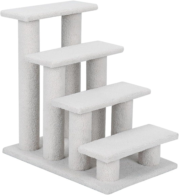 COSTWAY Tiertreppe Katzentreppe, Kletterbaum Katzenbaum, Treppe für Katze bis 25 kg, Haustiertreppe