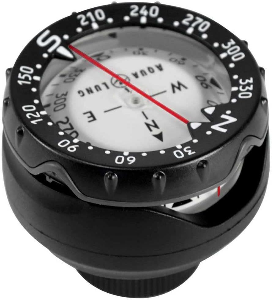 Aqualung Tauch Kompass für Retractor oder Schlauch