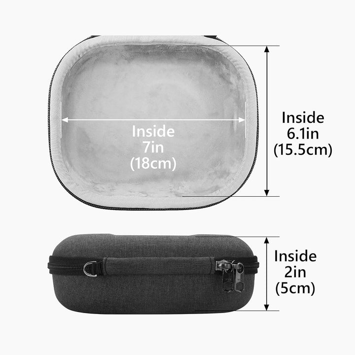 Geekria UltraShell Kopfhörer Tasche Kompatibel mit Bose QuietComfort 45 II, QC 35 II Gaming Headset,