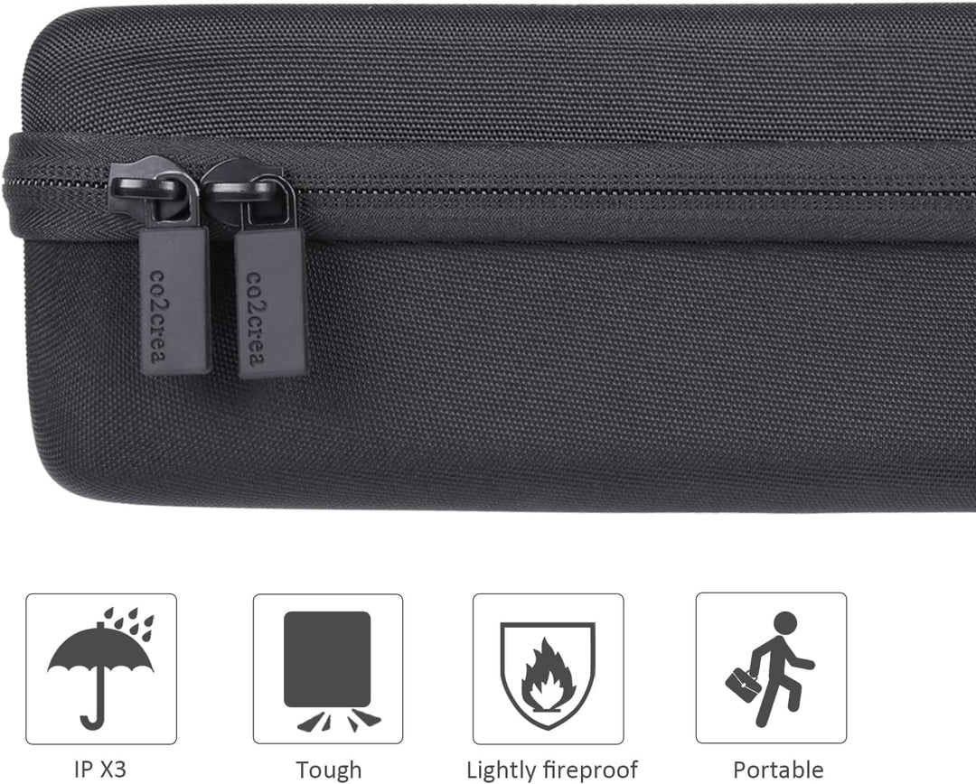 co2CREA case Harte reiseschutzhülle Etui Tasche für Razer Tartarus Pro / V2 Gaming Keypad (Nur Tasch