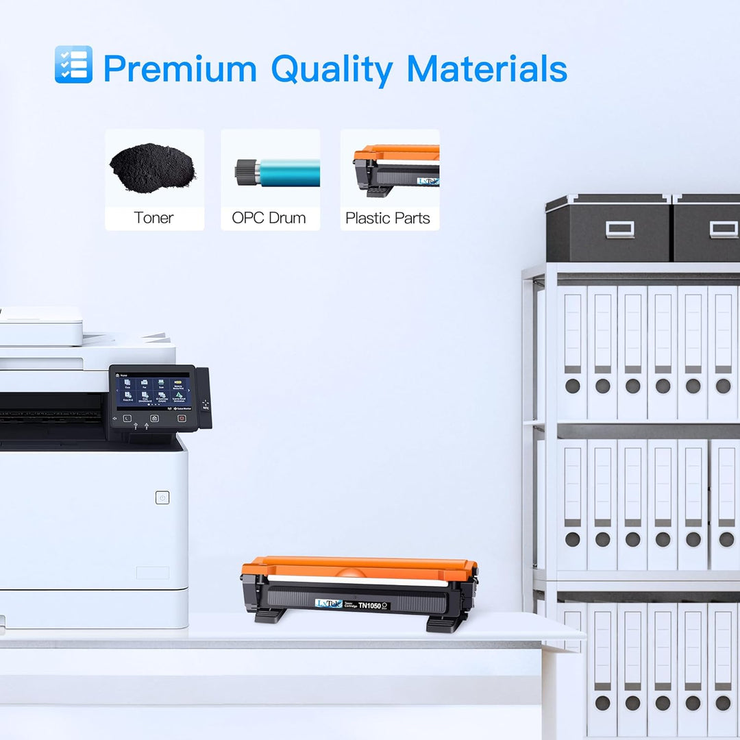 LxTek TN1050 TN 1050 Toner Kompatibel für Brother TN-1050 TN1050 für DCP-1510 DCP-1612W DCP-1610W DC