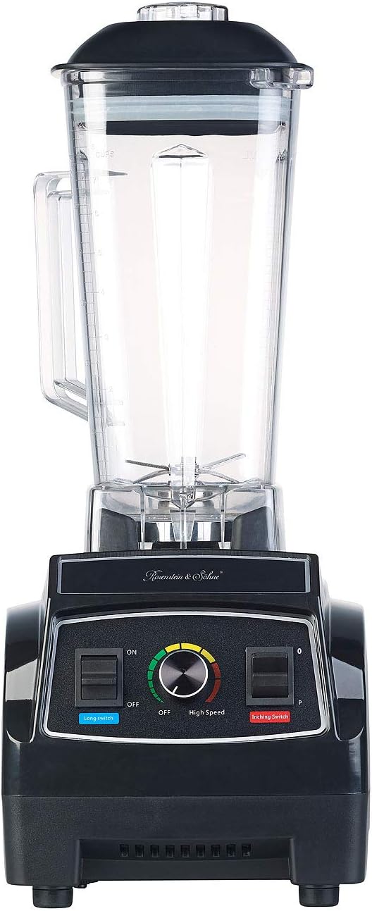 Rosenstein & Söhne Blender: Profi-Retro-Standmixer, 1.500 W, 2 l, BPA-frei, bis 28.000 U/Min. (Hochl